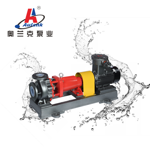 1.產品介紹：AC-F系列襯氟化工離心泵按國際標準并結合非金屬泵的工藝設計，采用龜甲網(wǎng)襯里技術制造，和其它同類泵相比具有襯里防脫落、防開裂的優(yōu)點。泵體采用金屬外殼內襯聚全氟乙丙烯(F46)、聚偏二氟乙烯(PVF2)、聚丙烯(PP)等，泵蓋、葉輪和軸套均用金屬嵌件外包氟塑料整體燒結壓制而成，軸封采用外裝式機械密封，其密封性較好。適用于長期輸送任意濃度的強酸、堿、鹽、強氧化劑等腐蝕性介質。